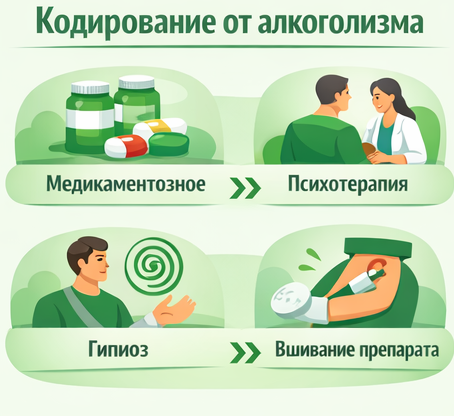 кодирование от алкоголизма в Ачинске Санати
